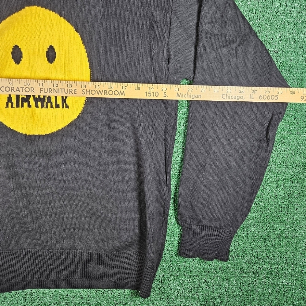 Airwalk Skateboarding × Forever 21 Knit Sweater / Mens Size Large - Picture 3 of 11